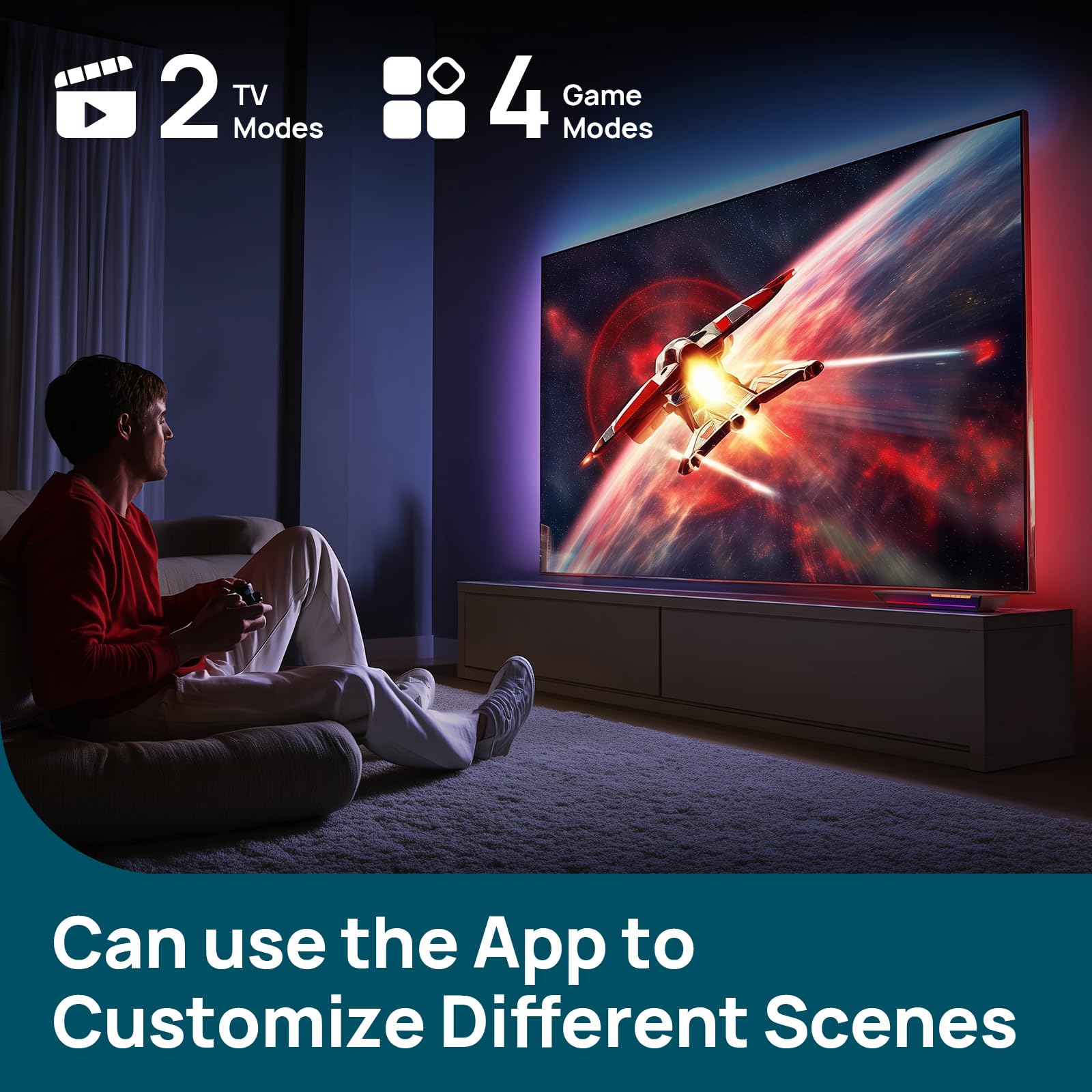 Linkind Smart TV Backlights ET8