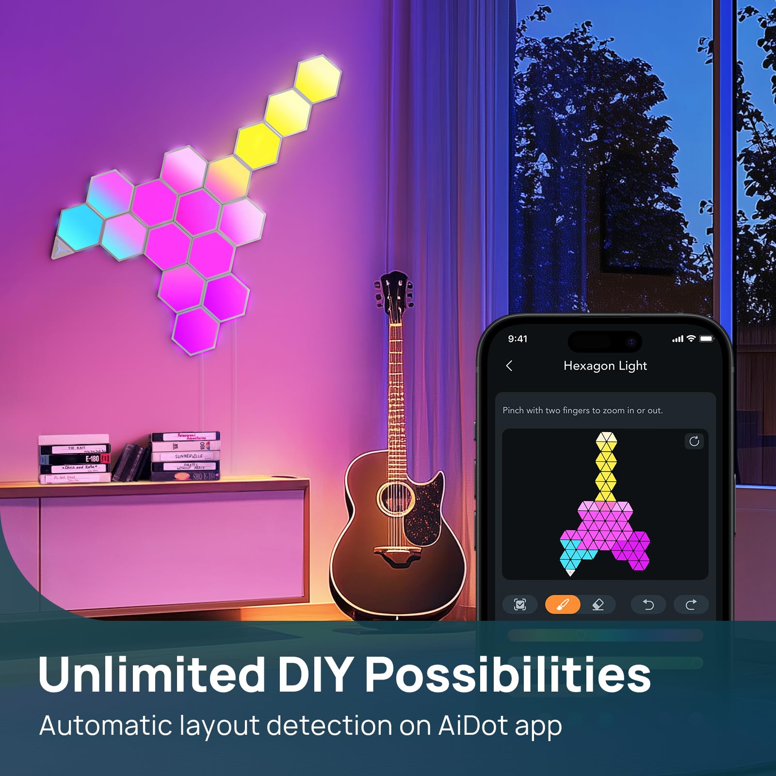 Linkind EP6 Smart Hexagon Panels – linkind