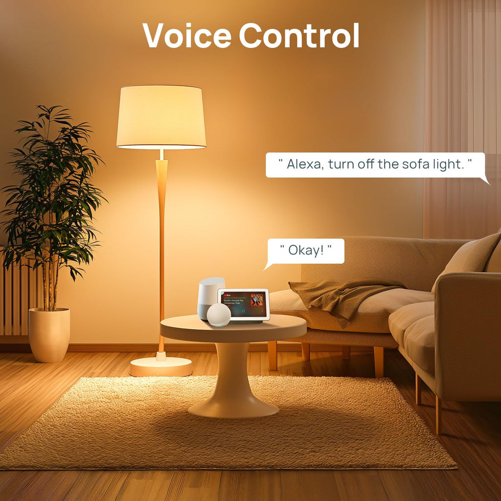 Linkind Matter Smart CCT Bulb - A19 Smart Light Bulbs (800lm)