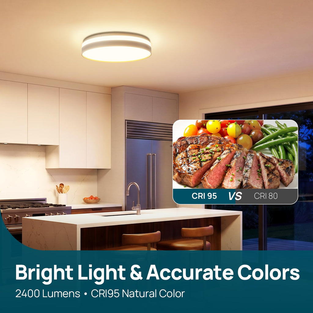 Linkind Matter Smart Ceiling Light ColorBlend 12 Inch