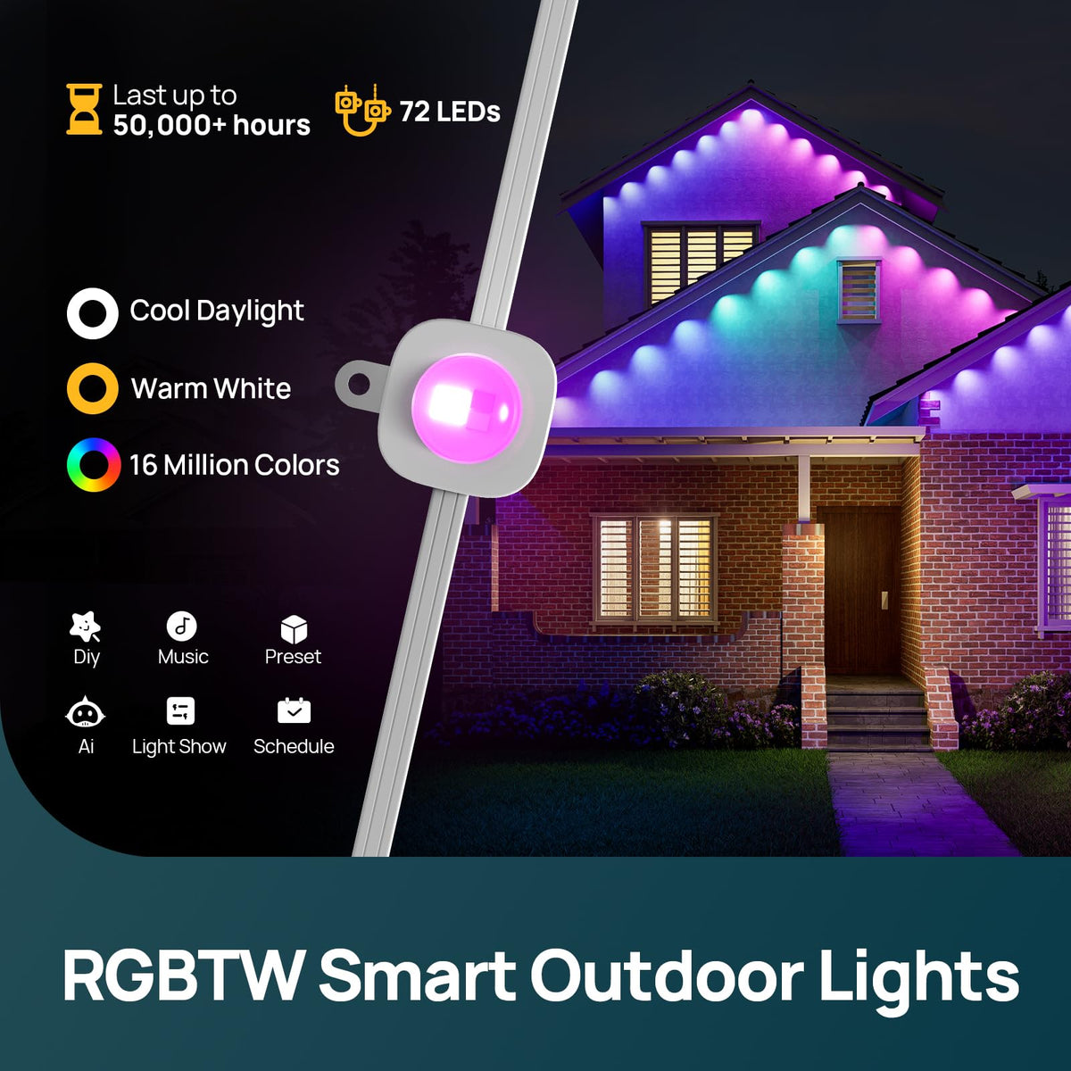 Linkind Smart Outdoor String Lights