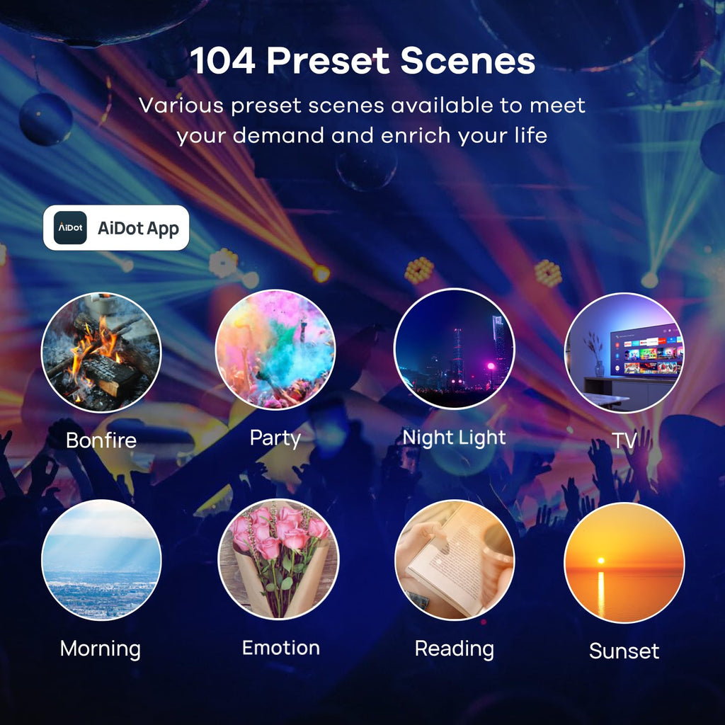 Linkind A19 Wi-Fi RGBTW Smart Light Bulbs