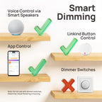 Linkind  Matter Smart Edison Light Bulbs ST19（ST58） - 800 lumens