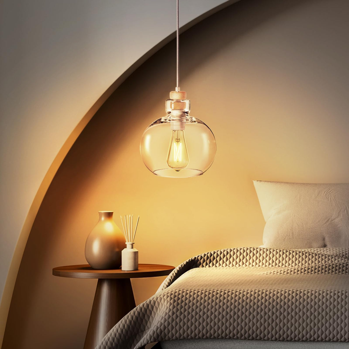 Linkind  Matter Smart Edison Light Bulbs ST19（ST58） - 800 lumens
