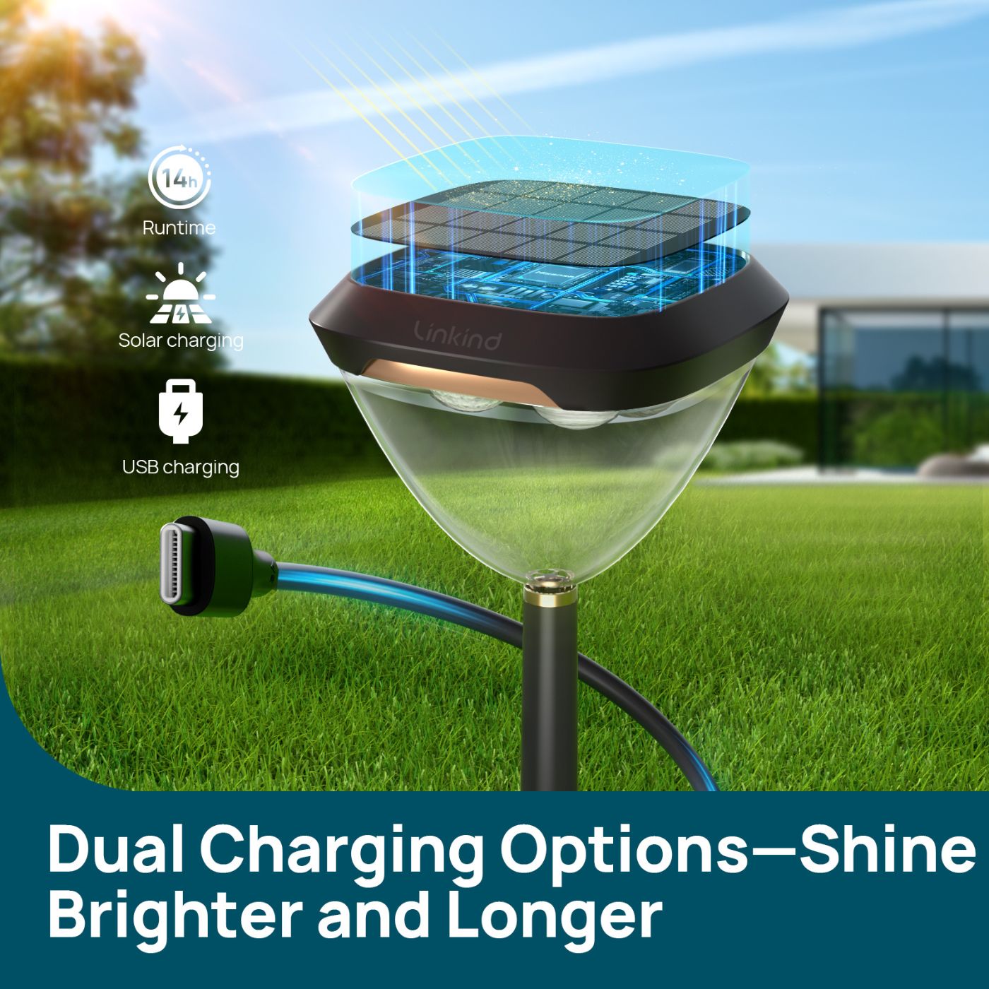 Linkind SP6 Smart Solar Pathway Lights